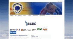 Desktop Screenshot of lulebrottarklubb.se